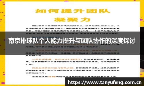 南京排球队个人能力提升与团队协作的深度探讨